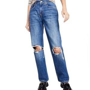 Levi’s Low Pro Straight Distressed Jeans Size 27